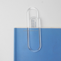 Clips en plastique personnalisés 2026, extra grands, pour organiser les documents de bureau et scolaires