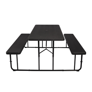 Wholesale Good Quality <strong>Canteen</strong> Furniture Folding Dining <strong>Table</strong> and Chairs - Product Image 2