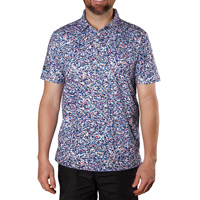 Pique en polyester sans col deux boutons Football blanc rétro Football hommes à manches courtes hommes Golf Polo