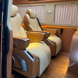 Siège de voiture chaise de voiture de luxe accoudoir léger pièces automobiles pour T5 T6 avec console pavé tactile nouveau modèle réfrigérateur massage chaise de refroidissement - Product Image 1