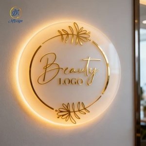 Letrero de Neón Acrílico con Diseño de Logotipo Personalizado, Decoración de Pared Interior para Bares, Tiendas y Negocios, Letrero LED de Neón para Negocios, Entrega Rápida - Product Image 1