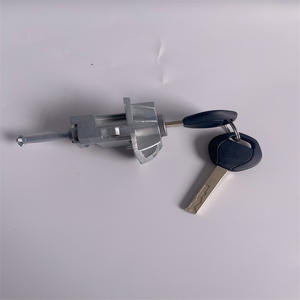Cylindre de serrure de porte Bmw E46 51217019975, serrure cylindrique en aluminium avec 2 clés pour remplacement de poignée de porte de voiture - Product Image 2
