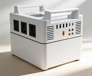 Station d'alimentation portable pour camping en extérieur, panneau solaire, batterie LiFePO4 300W, générateur solaire à onde sinusoïdale pure MPPT, alimentation de secours pour la maison - Product Image 6