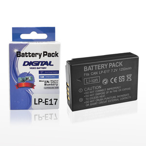 Batterie lithium-ion rechargeable LP-E17 7,2 V pour appareil photo reflex numérique EOS M3/EOS 750D/760D/850D/850D E17 - En stock - Product Image 2