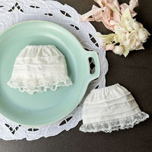 Falda de encaje universal para muñecas de algodón de 10 cm, Zsiga OB24 1/6 BJD, vestido de pastel blanco en capas, accesorios de ropa para muñecas, venta al por mayor - Product Image 4