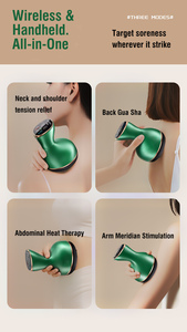 Masajeador Eléctrico 3 en 1 Multifuncional Recargable e Inteligente para Terapia de Ventosas sin Dolor - Product Image 5