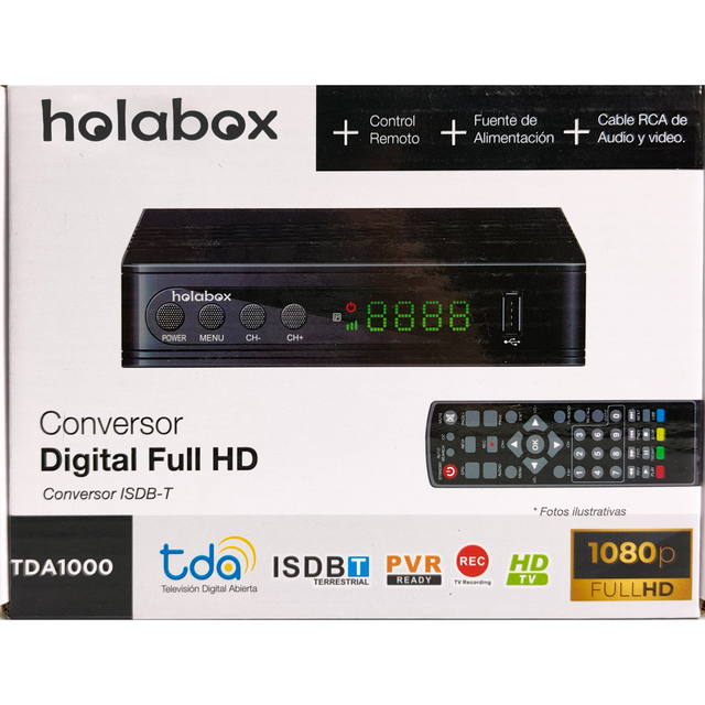 Luxell TDA1000 ISDB-T Full HD Digital TV Converter
