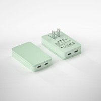 Ultra Mince Mini Pliable 65W Type C Universel Charge Rapide Adaptateur Secteur Gan Mur Pd Chargeur pour Anker Ordinateur Portable Iphone 16 17 PRO