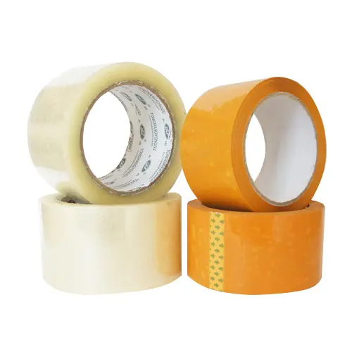 Cinta adhesiva de alta calidad, cinta de papel autoadhesiva dorada, envío rápido, oferta, embalaje bopp