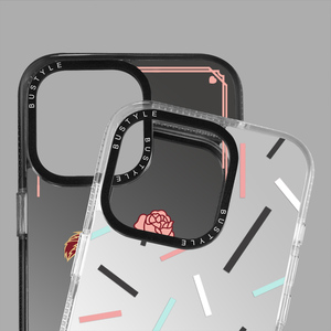 Oem kinh doanh từ PC trường hợp điện thoại với biểu tượng tùy chỉnh gương thiết kế sang trọng chống sốc cho 16/15 Pro Max/14/16e/13 se3 - Product Image 3