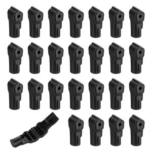 Lot de 100 verrous de sécurité pour crochets, 6 mm, en plastique, <span class=keywords><strong>aimant</strong></span>és, noirs, <span class=keywords><strong>antivol</strong></span>, pour présentoirs de magasin de détail - Product Image 6