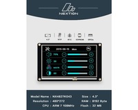 Nextion NX8048K070 _ 011C 7.0 ''écran tactile HMI TFT LCD Module d'affichage multi-tactile boîtier d'affichage pour PC industriels humain