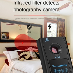 K92 무선 숨겨진 카메라 탐지기 안티 스파이 카메라 GPS 추적기 산업용 금속 탐지기 - Product Image 6