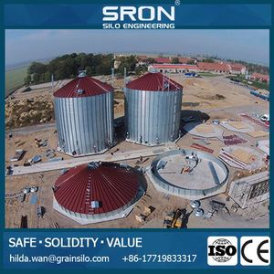 3000 toneladas de acero de grano Silo de almacenamiento de aseguró 30 años de esperanza de vida - Product Image 3