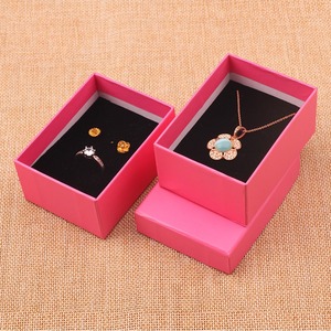 Custom Cardboard Paper Gift Packaging Jewelry <b>Box</b> - Product Image 4