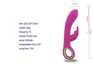เครื่องนวดกระต่ายแบบสั่น 10 ระดับ สำหรับผู้หญิง รุ่น Double Motor <span class=keywords><strong>Video</strong></span> <span class=keywords><strong>Japan</strong></span> Sexy <span class=keywords><strong>Girl</strong></span> Massage Vibrator ของเล่นทางเพศ กระตุ้นจุดจี - Product Image 5