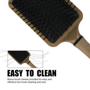 <span class=keywords><strong>Cepillo</strong></span> para el Cabello Ecológico de Fibra de Coco <span class=keywords><strong>Natural</strong></span> Personalizado Wanmei, <span class=keywords><strong>Cepillo</strong></span> Desenredante de Cerdas de Jabalí Biodegradables - Product Image 5
