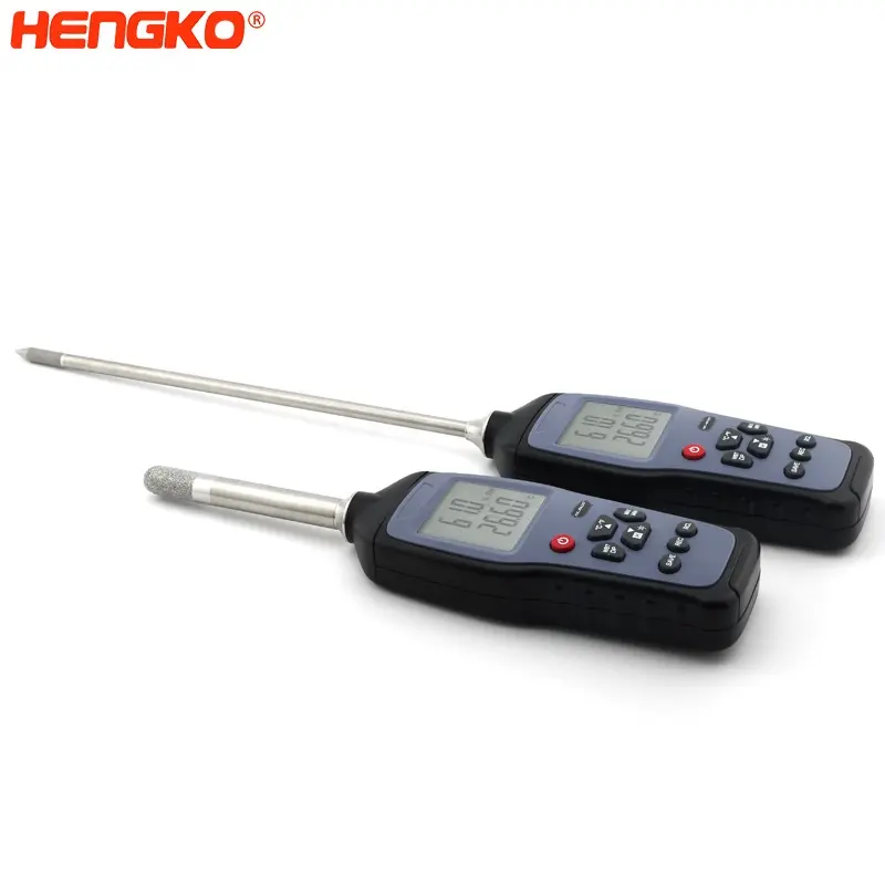 HENGKO HG972 다기능 휴대용 온도계 습도계 온도 및 습도 데이터 로거 USB 인터페이스가 있는 미터