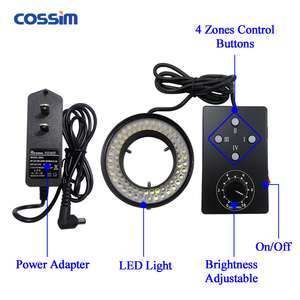 <span class=keywords><strong>LED</strong></span>-62T стерео микроскоп светодиодный кольцевой источник света с <span class=keywords><strong>4</strong></span> зонами управления - Product Image 4