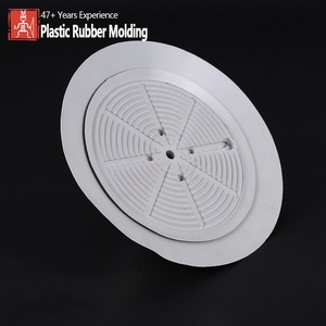 Aérateur à disque en caoutchouc silicone haute précision sur mesure, plaque d'aspiration industrielle avec axe métallique et pince en acier inoxydable - Product Image 6