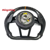 Volant R8 Sports Design en fibre de carbone compatible avec Audi A3 A4 A5 A6 A7 A8 S3 S4 S5 S6 S7 RSQ7 RS5