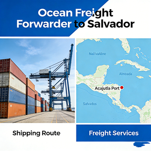 Agente <span class=keywords><strong>de</strong></span> Transporte Marítimo <span class=keywords><strong>de</strong></span> Carga <span class=keywords><strong>de</strong></span> China a El Salvador Acajutla La Unión, Agente <span class=keywords><strong>de</strong></span> Envío Económico FCL/LCL 20GP/40HQ - Product Image 1