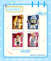 Lot de 24 boîtes en gros – Anime Disney Toy Story 30ème Anniversaire – Carte à gratter Hitcard Time Tour – Série 1 Boîte Mystère pour Jouets Cadeaux