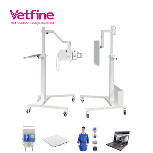 Équipement de diagnostic radiologique médical portable haute fréquence 5KW, appareil de radiographie vétérinaire - Product Image 1