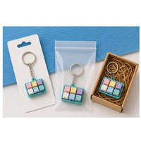 Portachiavi Meccanico Personalizzato con Tastiera, Mini Clicker Antistress, Giocattolo con Logo Stampato, Regalo