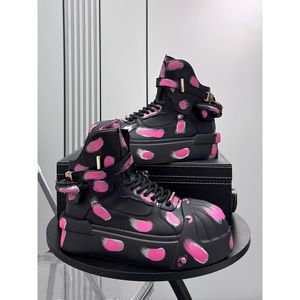 Comercio Exterior Transfronterizo, Venta al por Mayor y al Detal, Nuevos Mocasines de Punta Puntiaguda Súper Populares, Zapatos Blancos de Caña Alta para Hombre, Parte Superior de Cuero Genuino - Product Image 2