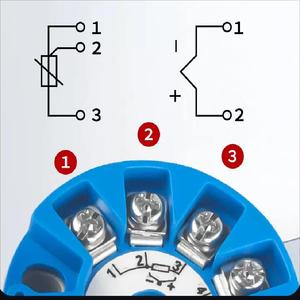 Promesstec Integrierter Intelligenter Temperaturtransmitter HART-Protokoll Thermischer Widerstand PT100 Modul K-Typ Thermoelement - Product Image 5