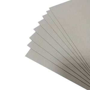Prix de gros, carton gris découpé, feuille de carton gris laminé pour la couverture de livre, emballage, bricolage, artisanat pour porte-bougie - Product Image 5
