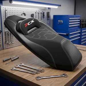 Xe Máy ghế bìa da Moto <span class=keywords><strong>PCX</strong></span> cho Honda <span class=keywords><strong>PCX</strong></span> 160 ghế đệm Phụ kiện - Product Image 1
