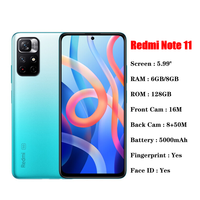 Venta al por Mayor de Teléfonos Xiaomi Redmi Note 11 12 13 14 15 Pro 6+128GB 8+128GB Doble SIM 4G LTE, Teléfonos Inteligentes Usados