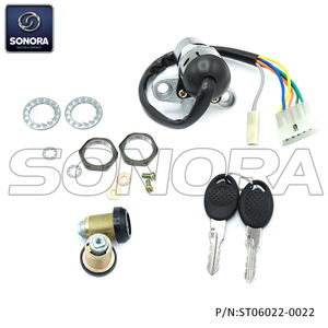 Juego de Cerraduras <span class=keywords><strong>DERBI</strong></span> <span class=keywords><strong>SENDA</strong></span> de 5 Cables, Alta Calidad, Venta al por Mayor - Product Image 4