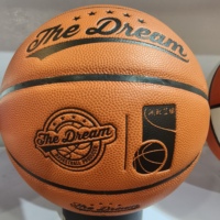 Fournisseur de basket-ball laminé intérieur extérieur en cuir PU pour l'entraînement et le match