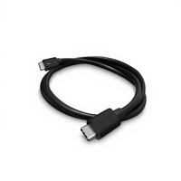 Kabel Thunderbolt 4 40Gbps 100W Kabel Daya dan Kabel Thunderbolt Tipe C ke Tipe C Kompatibel dengan Thunderbolt 3 & USB Tipe C