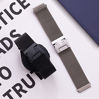 Für Samsung Watch 8 Fallschirm Milan ese Band Armband Edelstahl Ersatz Milan ese Loop Armband Armband