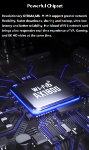 <span class=keywords><strong>Carte</strong></span> réseau sans fil professionnelle OEM double bande AX1800 <span class=keywords><strong>carte</strong></span> <span class=keywords><strong>Wifi</strong></span> <span class=keywords><strong>PCI</strong></span> <span class=keywords><strong>Express</strong></span> 5GHz - Product Image 5