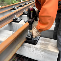 Plaque de guidage angulaire Wfp15a pour système de fixation de rail W300-1 DEF300 EN 13481-2 pour voie ferrée à grande vitesse conventionnelle sans ballast
