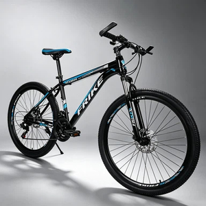 Vélo de montagne 26 pouces pour adultes, 21 vitesses, cadre en acier haute teneur en carbone, frein à disque, absorption des chocs, confortable, livraison directe d'usine - Product Image 5