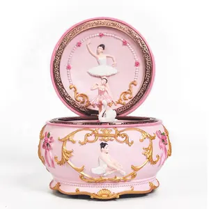 2020 neueste Design Music box Ballerina rotierende Spieluhr