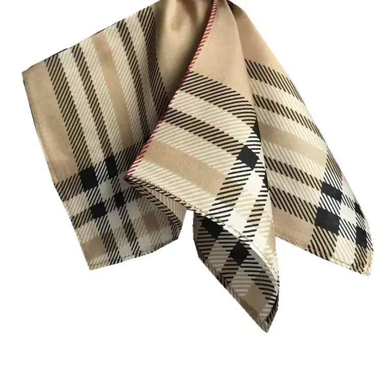 Men And Ladies British Style Custom Silk Pocket Square 100% Silk Handkerchief