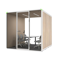 Cabine insonorisée pour examens sans distraction, idéale pour les étudiants, les espaces communs d'entreprise et les salles d'évaluation scolaire.