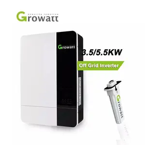 Growatt Ready For Ship 13KW 15KW 20Kw 5Kw Mppt Solar Charge Controller Inverter 5 Kva 5000W 48V 230VAC Off Grid Inverter