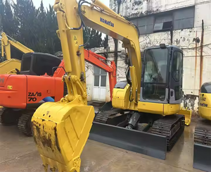 Nouvelle Arrivée Excavatrice Komatsu PC78US d'occasion, d'origine, excellentes performances, en stock, moteur, boîte de vitesses, pompe à engrenages, roulement, PLC 7.8 - Product Image 2