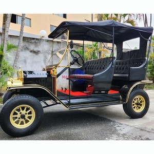 Véhicules électriques 5 places Voiturette de golf électrique vintage Bus touristique pour adultes - Product Image 6