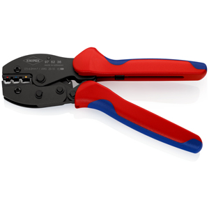 คีมย้ำสายไฟ KNIPEX 97 52 36 SB PreciForce พร้อมด้ามจับหลายส่วนประกอบ ขัดเงา 220 มม. ผลิตในประเทศเยอรมนี - Product Image 2
