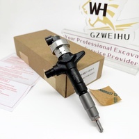 Inyector de Combustible Diésel 095000-6980 8-98011604-6 8-98011604-7 para Motor Isuzu 4JJ1, Repuestos para Excavadora