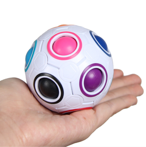 Jeu de Puzzle assorti, jouet Fidget, soulage le Stress, boule magique, casse-tête, arc-en-ciel, <span class=keywords><strong>2022</strong></span> - Product Image 3